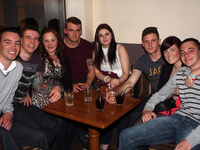 Jordan, Palmer, Claire, Dave, Tasha, Adam, Katie and Chris in Snowy's