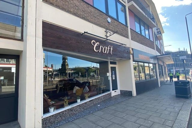 Craft Bar, located on Northway, recived a rating of 4.7/5.