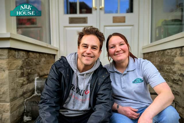 Staff at Ark House Rehab said he story was 'inspiring'