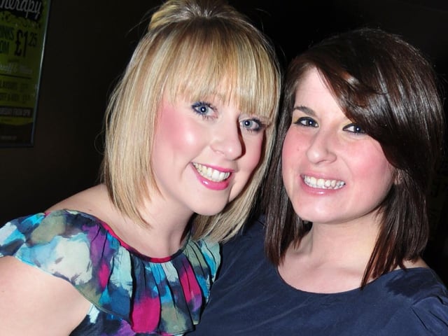 Tanya and Becca looking good for the camera!