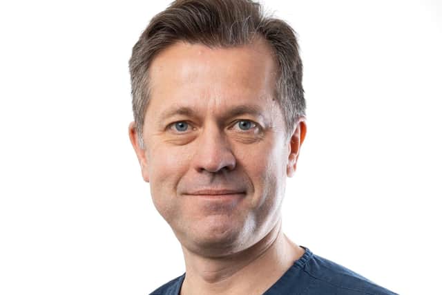 Optegra Bowcliffe Hall surgeon, Mr James Ball
