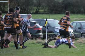 Reece Dixon's late try was not enough to save Pocklington RUFC from defeat.