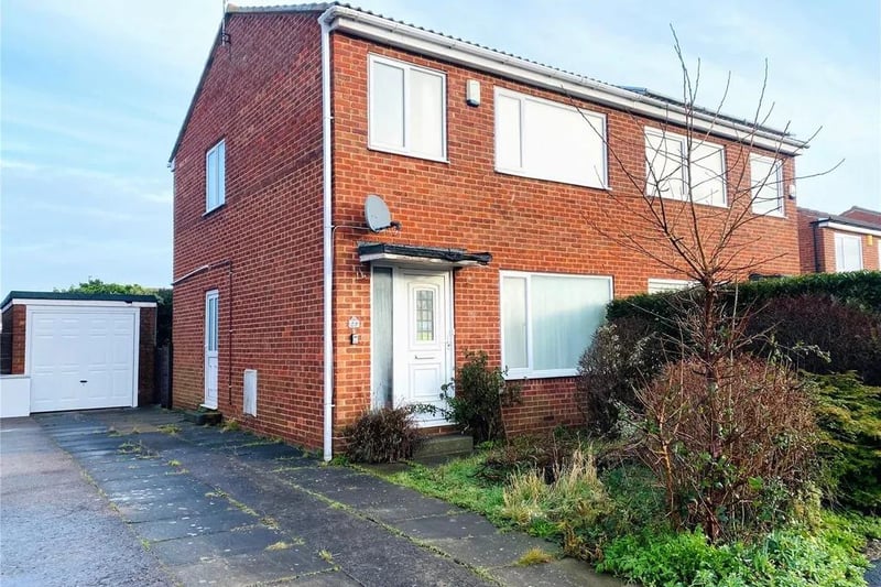 This three bedroom and one bathroom semi-detached house is for sale with Bridgfords with a guide price of £200,000.