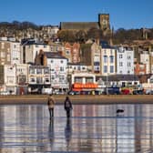 Scarborough's South Bay - pretty in the sunshine but people are advised not to swim in the sea Picture by Marisa Cashill