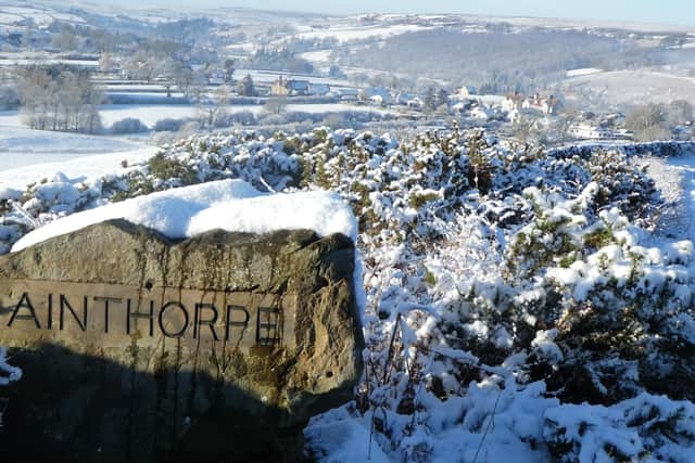 A winter wonderland awaits at Ainthorpe.