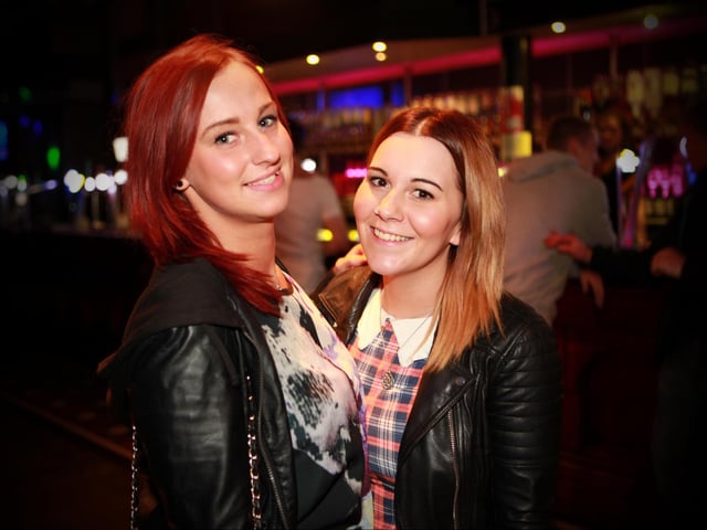 Pariss and Lauren look stunning in Quids Inn.