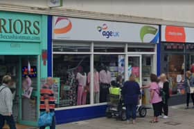 An Age UK shop in Bridlington is inviting donations of unwanted Christmas presents. Photo: Google Maps.