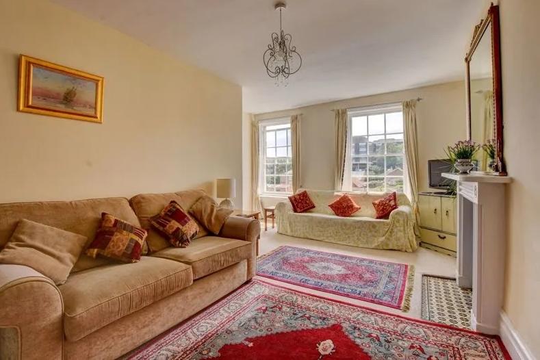 Two-bedroom flat for sale with Hendersons, £229,950.