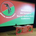 Launch of the Social Justice Party at The Coliseum, in Whitby.