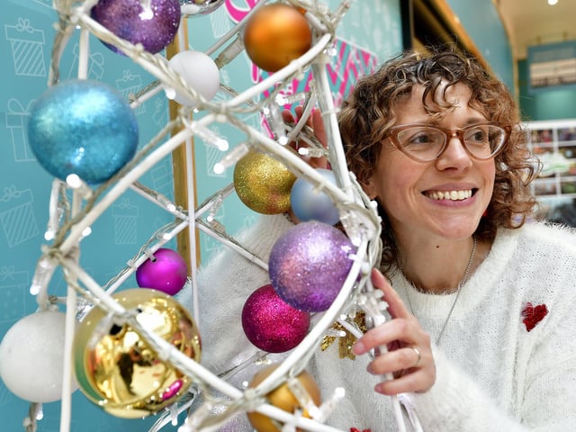 Artist Kyra Stewart at The Brunswick.