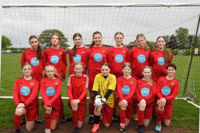 Scarborough Ladies FC Under-13s won the York FA Cup final by a 6-2 scoreline against Northallerton.