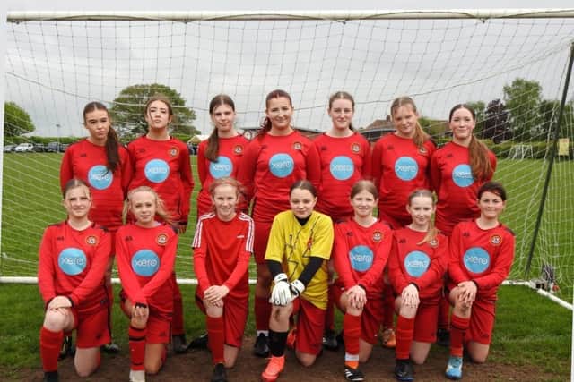 Scarborough Ladies FC Under-13s won the York FA Cup final by a 6-2 scoreline against Northallerton.