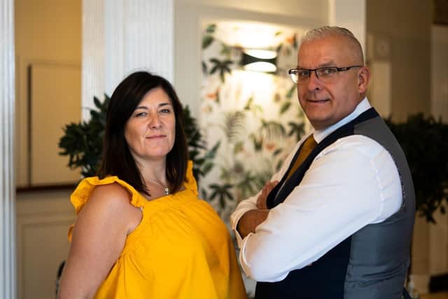 Sarah Corrie-Pearce and Neil Street-Bailey