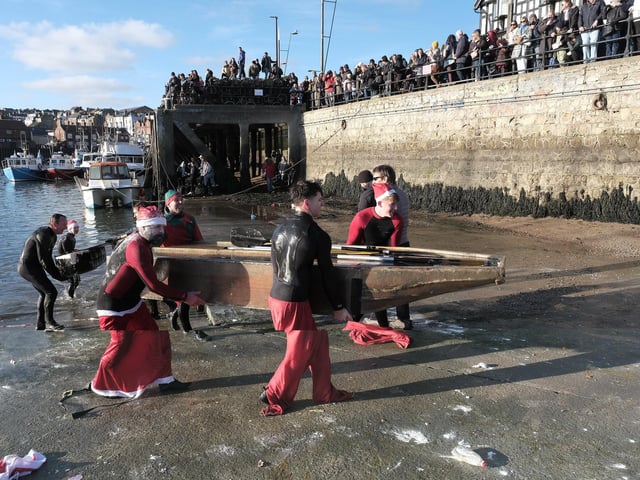 Leaving the water