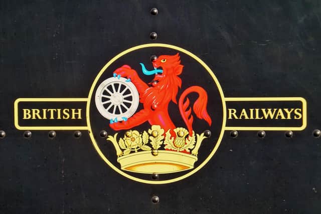 British Rail train logo.
