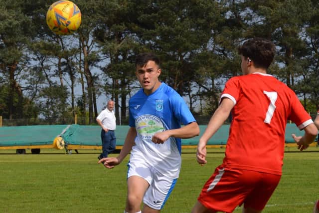 Ethan Chan scored both Heslerton goals from the penalty spot.