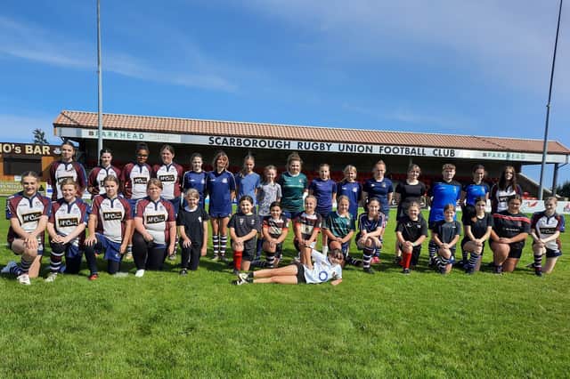Scarborough RUFC’s girls only session was a smash hit