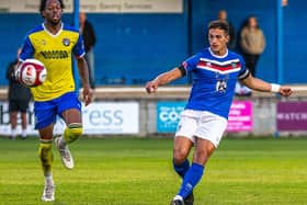 Defender Jassem Sukar has left Whitby Town Football Club. Photo by Brian Murfield