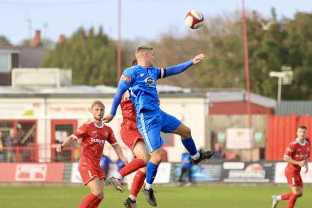 Bridlington Town earned a 1-0 home win against Dunston on Saturday. PHOTOS BY TCF PHOTOGRAPHY