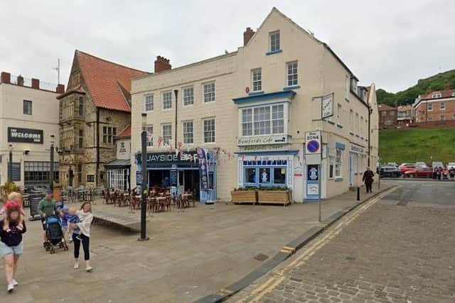 Bamfords, 27 Sandside, Scarborough. Google Maps