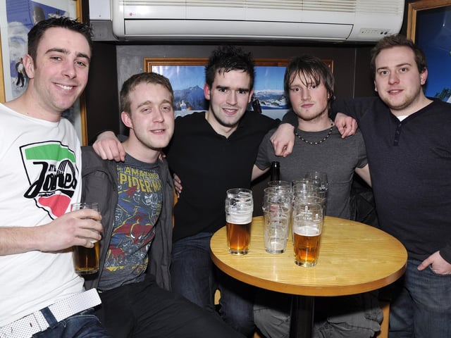 Glen, Craig, Danny, Eddie and Chris.