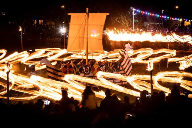 The Viking Longship will be making its way through the village of Flamborough on New Years Eve as part of the Viking themed Fire Festival.
