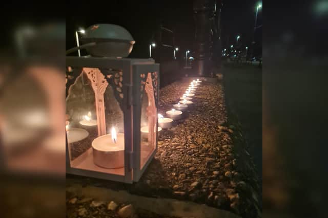 Bridlington's second Wave of Light event was a resounding success.