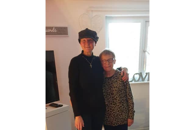 Janie with her mother Enid Kent