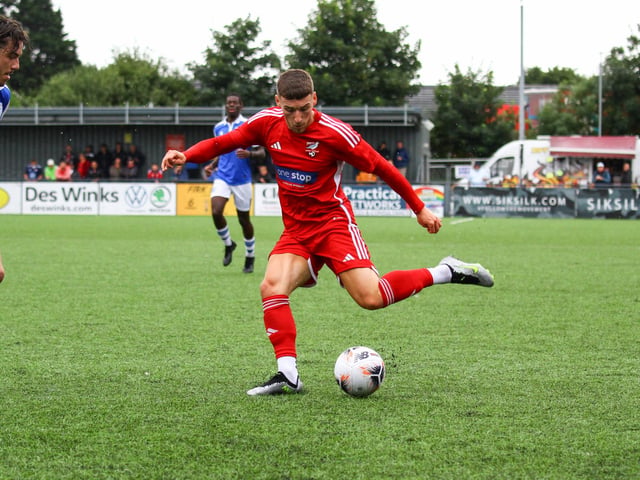 Alex Brown in action for the Seadogs.