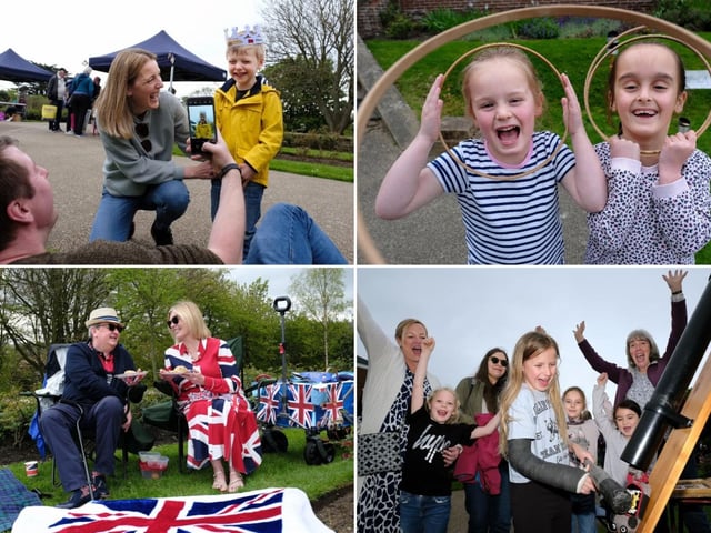 Whitby's Pannett Park hosts a King's Coronation lunch event.
