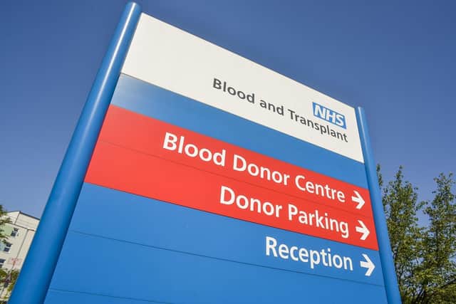 The NHS needs more blood donors. Go to www.blood.co.uk to become a donor.