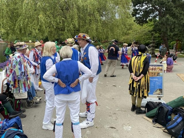 Scarborough was also host to the Yorkshire Coast Morris Weekend of Dance.