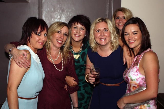 Andrea, Bev, Georgia, Becky, Claire and Carly in 2013.