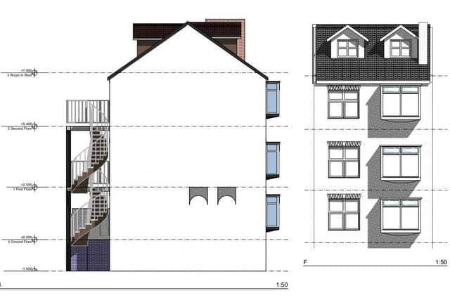 Alma Inn Proposed Elevations. Courtesy Carlm Design Ltd