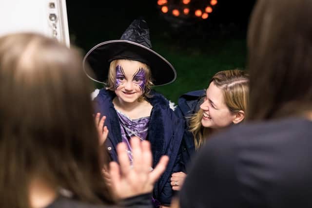 The UK’s first BSL-inclusive street paves the way for deaf children to be included on Halloween.