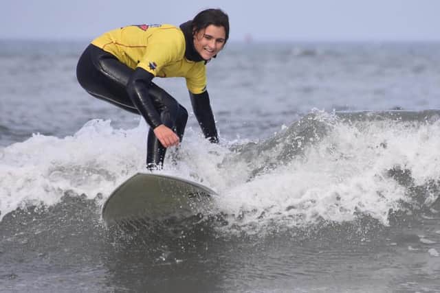 Dexter’s Surf Shop will be encouraging more people to take to the waves during Scarborough Extreme.