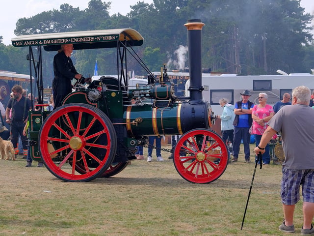 The steam procession