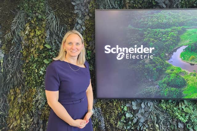Kelly Becker, Schneider President UK. photo: Anttoni Numminen, LDRS