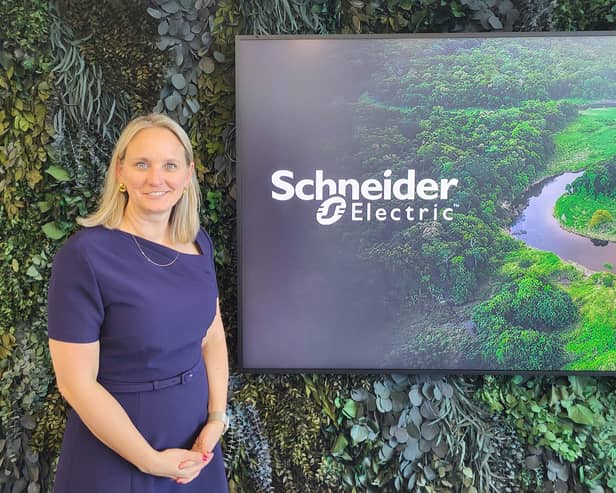 Kelly Becker, Schneider President UK.  photo: Anttoni Numminen, LDRS