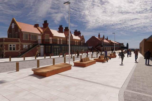 Image of how Scarborough's west pier could look.