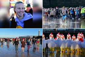 All the fun of Whitby's Boxing Day dip.