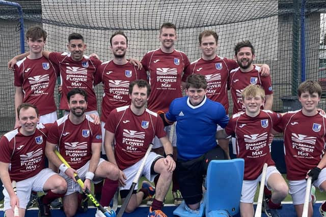The Scarborough Hockey Club Men's first team claimed promotion