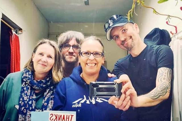 Bananadrama: Rachel Emerson, Paul Spencer, Shari Gledhill and Chris Parrinder.