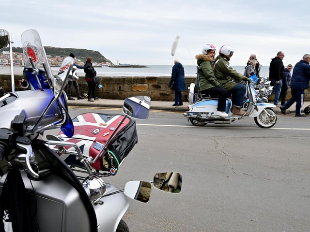Travelling along the seafront