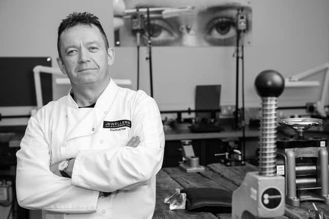 The Jewellers Academy was founded by Derek Boyd, a Goldsmith and Swiss-trained watch/clockmaker who has over 20 years' worth of training. Photo courtesy of Josh Harrison.