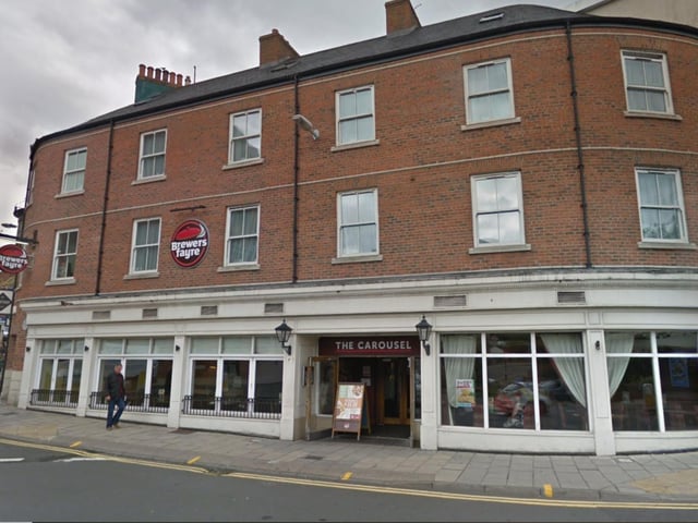 The Carousel Brewers Fayre is located on Falconers Road. It received 1 vote.