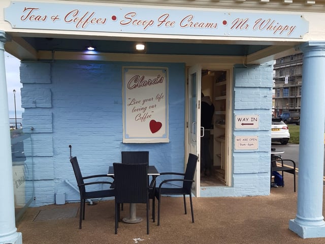 Clara's is located on Esplanade Crescent.