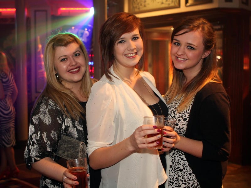 Chloe, Jane and Katie enjoying student life in Quids Inn