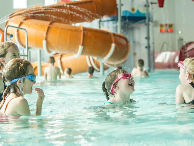 The Pool features two state-of-the-art water slides, a splash and play zone and swimming pool. There is an interactive water slide AquaSmash where you score points by touching the coloured sensors while sliding down. And lets you discover which family member sets the best score of the day. There is also a red speed slide where you can clock you times on the digital scoreboard. Alternatively, you can get drenched under the Supersplash bucket or soak everyone with rotating water cannons. Good watery fun for all the family, but must be booked in advance. Height restrictions apply. Adult tickets £5.42 Children (3 - 15 YEARS) £3.65