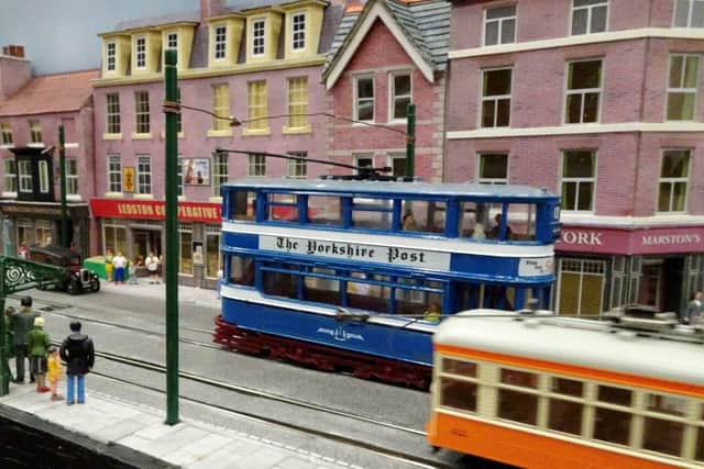 Even the trams are running...